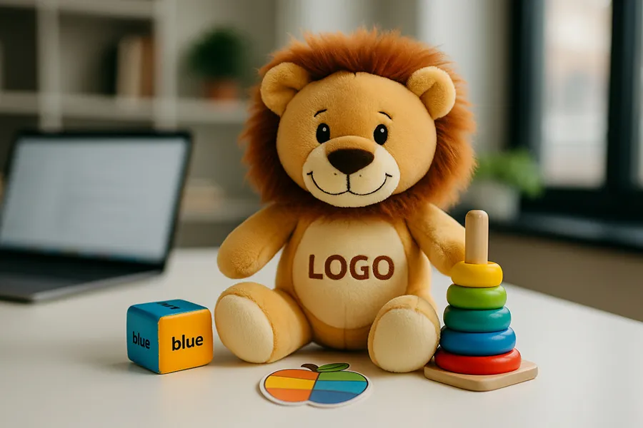 peluche educativo personalizado